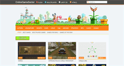 Desktop Screenshot of onlinegamesector.com